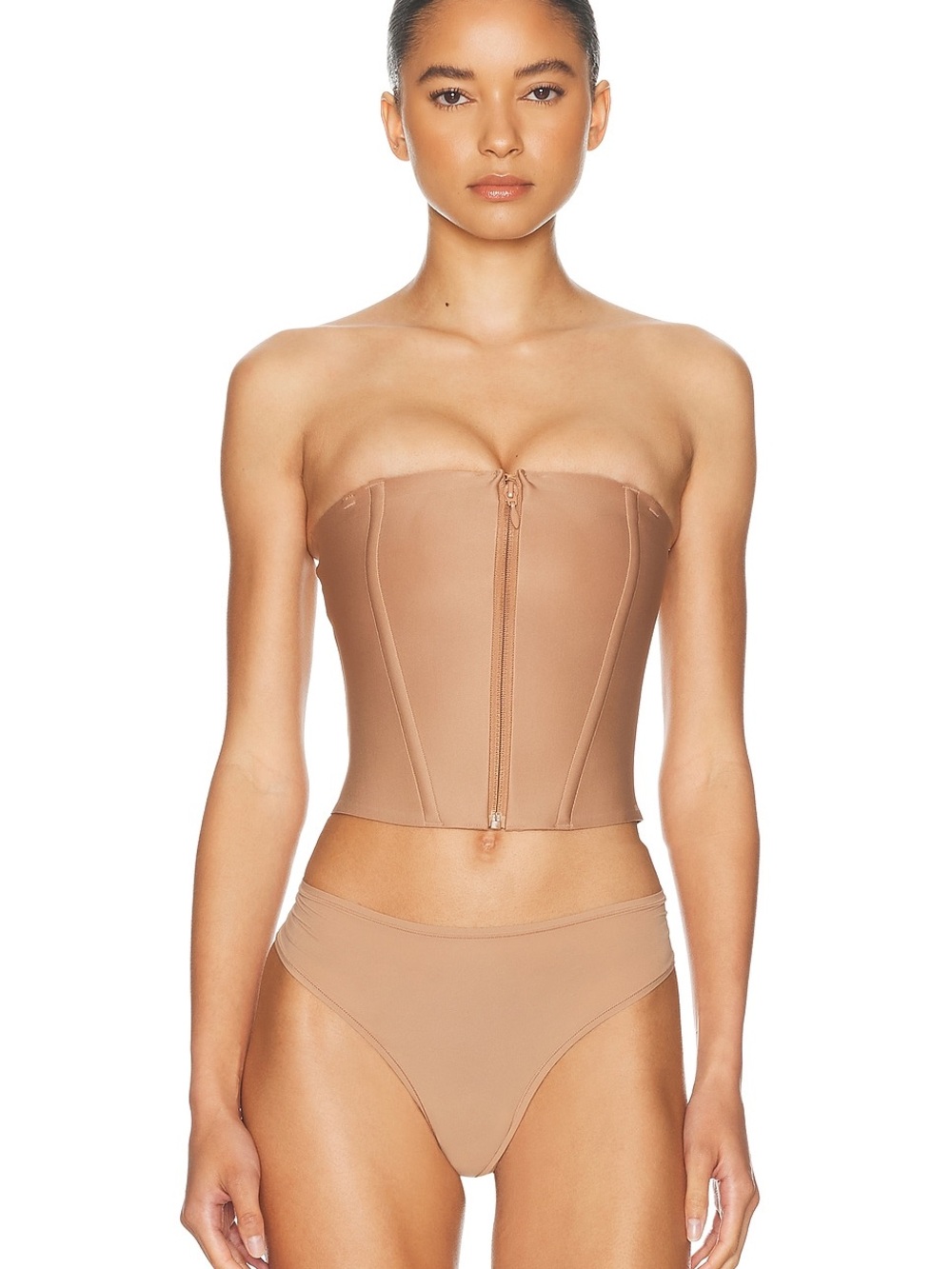 SKIMS Body Core Sculpt Waist Cincher in Sienna